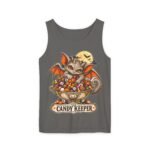 Candy Keeper Bat Tank Top — Cute Halloween Candy Bowl Graphic Tank