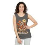 Candy Keeper Bat Tank Top — Cute Halloween Candy Bowl Graphic Tank