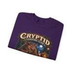 Cryptid Camping Club Sweatshirt — 'We Share the Campsite Now' Cozy Crewneck