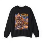 Titan Graveyard Crew Sweatshirt — Construction Equipment & Operator Graphic Crewneck