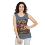 Interplanetary Pit Stop Tank Top — Retro Space Road Trip Graphic