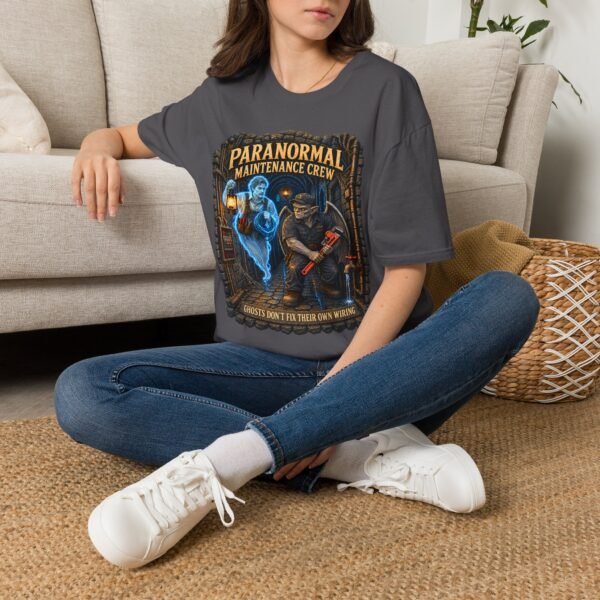 Paranormal Maintenance Crew T-Shirt – Ghost Hunter Crew Tee