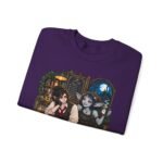 Graveyard Shift Besties Crewneck Sweatshirt — Cute Goth Friendship Graphic