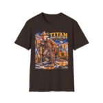 Titan Graveyard Crew T-Shirt — Retro Fox Pilot Graphic Tee