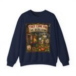 They Came For The Heirlooms Crewneck Sweatshirt — Vintage Garden Harvest Graphic