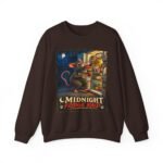 Sweatshirt — “Midnight Fridge Raid” Rat Graphic Crewneck