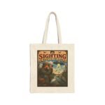 Birdwatching Tote Bag – "The Sighting Wasn't In the Guide" Vintage Nature Canvas Tote