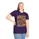 Titan Graveyard Crew T-Shirt — Retro Fox Pilot Graphic Tee