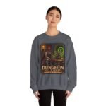 Dungeon Help Desk Crewneck Sweatshirt — RPG Gamer Cozy Pullover