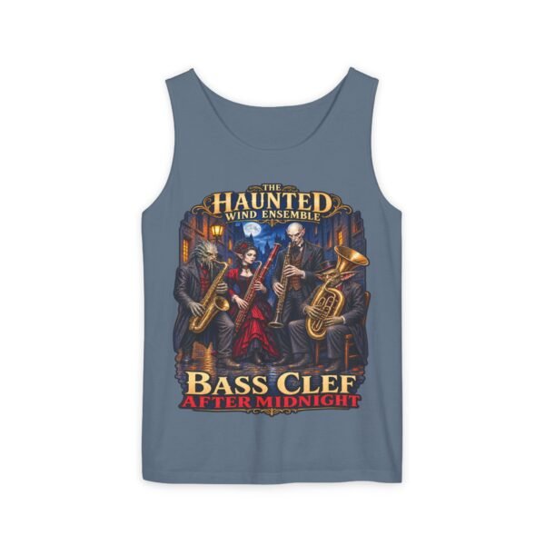 Haunted Wind Ensemble "Bass Clef After Midnight" Tank Top
