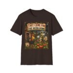 They Came For The Heirlooms Graphic T-Shirt — Vintage Alien Harvest Farm Design