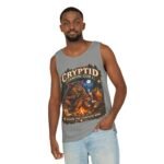 Cryptid Camping Club Tank Top — "We Share the Campsite Now" Graphic Tank
