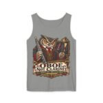Clarinet Tank Top — "OBOE, Not Clarinet" Owl Musician Graphic Tank