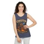 Cryptid Camping Club Tank Top — "We Share the Campsite Now" Graphic Tank