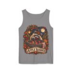 Tank Top — The Apple Bobber Raccoon Halloween Orchard Graphic