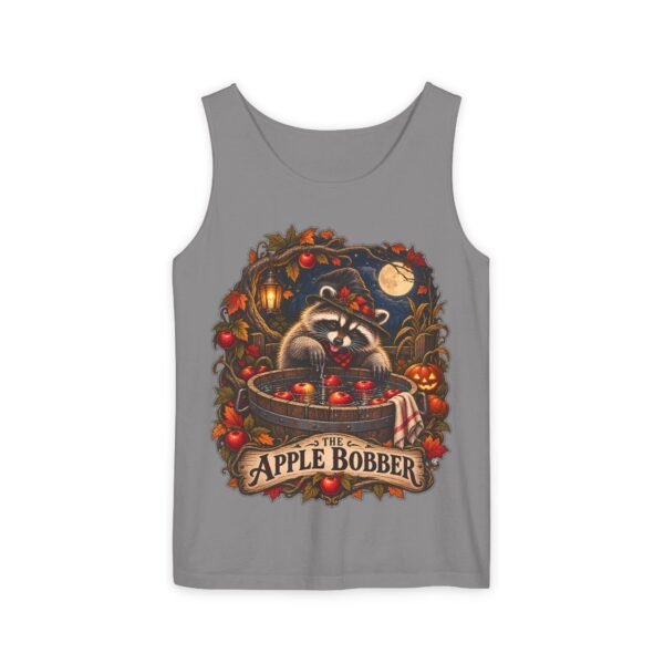 Tank Top — The Apple Bobber Raccoon Halloween Orchard Graphic
