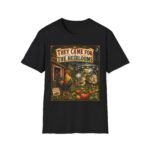 They Came For The Heirlooms Graphic T-Shirt — Vintage Alien Harvest Farm Design