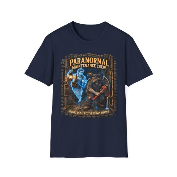 Paranormal Maintenance Crew T-Shirt – Ghost Hunter Crew Tee