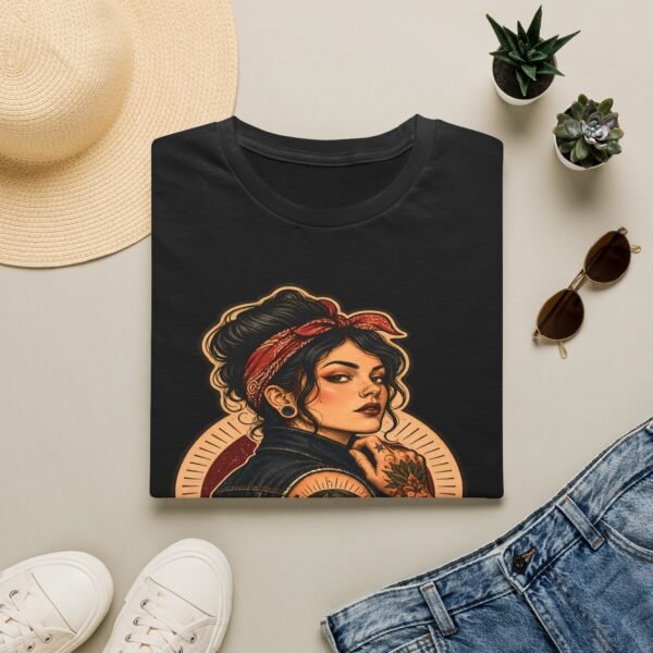 Tattooed Rosie Tee — "A Life in Linework" Graphic T-Shirt