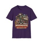 Moonbase Sanitation Crew T-Shirt — Retro Space Possum Graphic Tee
