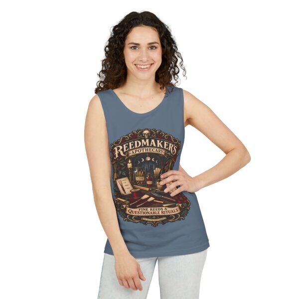 Reedmaker’s Apothecary Tank Top — “Fine Reeds & Questionable Rituals”