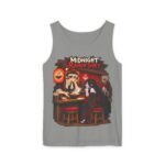 Midnight Ramen Shift Tank Top — Anime Night Owl Graphic Tank