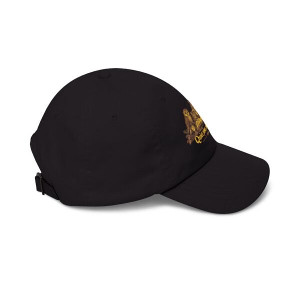 Dad Cap — “Quiet Paws, Open Pages” Cat & Owl Reading Embroidered Hat