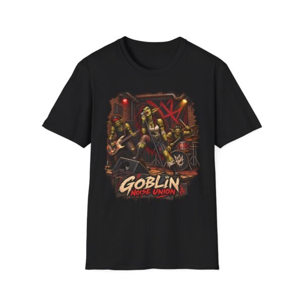 Goblin Rock Band T-Shirt — "Goblin Noise Union" Graphic Tee