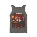 Midnight Ramen Shift Tank Top — Anime Night Owl Graphic Tank