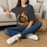 Tattooed Rosie Tee — "A Life in Linework" Graphic T-Shirt