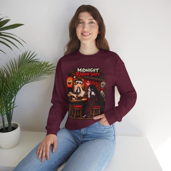 Midnight Ramen Shift Crewneck Sweatshirt