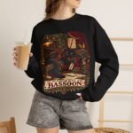 Bassoon Lover Sweatshirt — "My Familiar Plays the Bassoon" Vintage Orchestra Crewneck