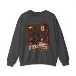 Bassoon Lover Sweatshirt — "My Familiar Plays the Bassoon" Vintage Orchestra Crewneck