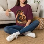 Tattooed Rosie Tee — "A Life in Linework" Graphic T-Shirt