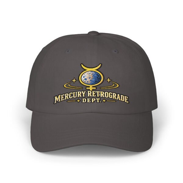 Mercury Retrograde Dept. Vintage Astrology Embroidered Dad Cap
