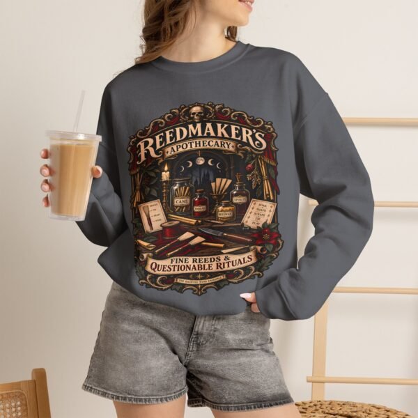 Sweatshirt — Reekmakers Apothecary Vintage Witchy Design: "Questionable Rituals" Crewneck