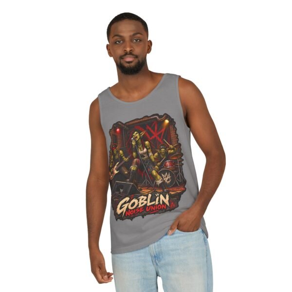 Goblin Noise Union Band Tank Top — Punk Rock Concert Graphic Tank
