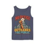 No Office Outranks The Public Tank Top — Voting Rights Graphic Tank