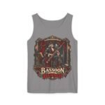 Bassoon Damn! Skeleton Bassoon Player Tank Top — Gothic Musician Tee