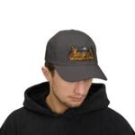 Moonlight in the Pines Dad Cap — Vintage Wilderness Embroidered Hat