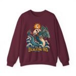 I'll Be Escalating This Sweatshirt — Dragon & Pelican Adventure Graphic Crewneck