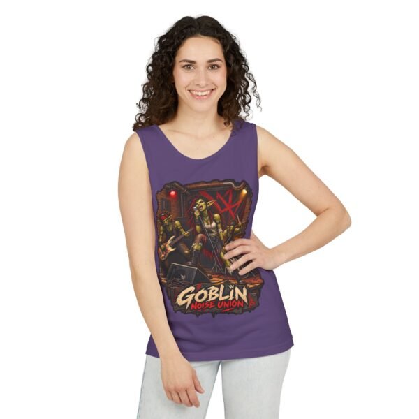Goblin Noise Union Band Tank Top — Punk Rock Concert Graphic Tank