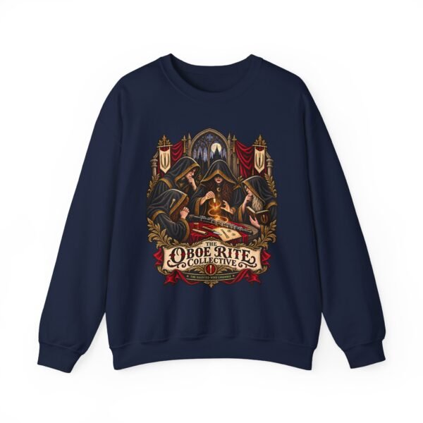 The Oboe Rite Collective Gothic Oboe Musician Sweatshirt