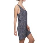 Floral Mosaic Racerback Dress — All-Over Print Summer Sundress