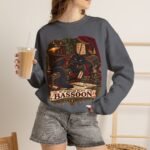 Bassoon Lover Sweatshirt — "My Familiar Plays the Bassoon" Vintage Orchestra Crewneck