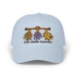 Herb Pantry Dad Cap — Embroidered Lavender, Sage & Bay Hat
