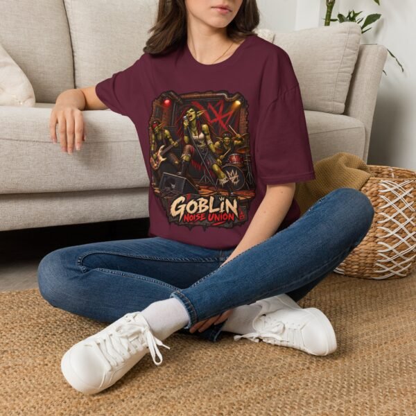 Goblin Rock Band T-Shirt — "Goblin Noise Union" Graphic Tee