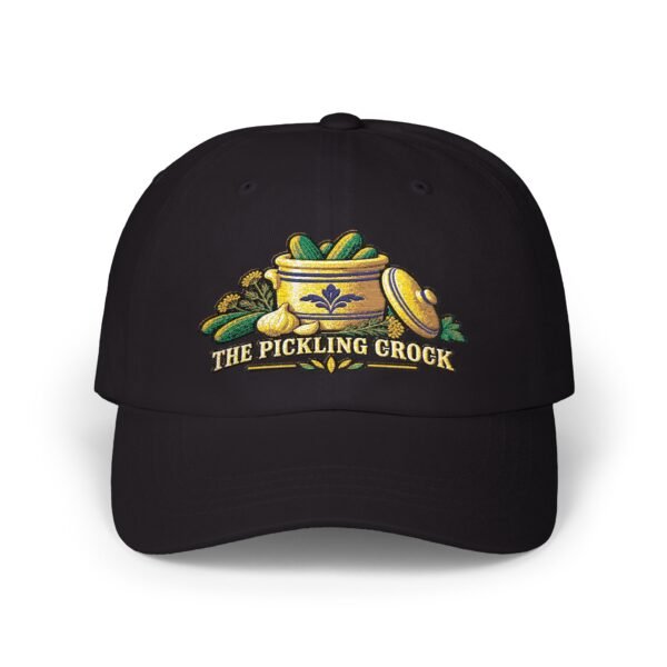 Pickling Crock logo Dad Cap | Pickles Jar Embroidered Cap