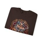 Vintage Ballerina Crewneck Sweatshirt — 'Clockwork Lullaby' Gothic Ballet Graphic