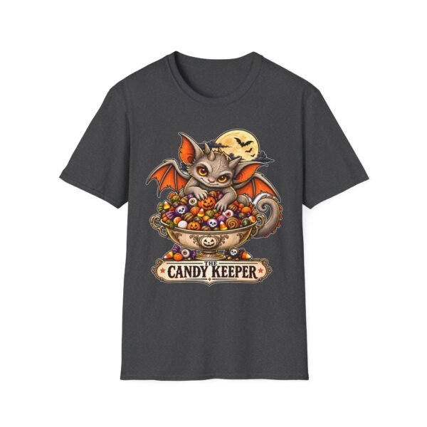 Candy Keeper Bat T-Shirt — Cute Halloween Candy Bowl Tee